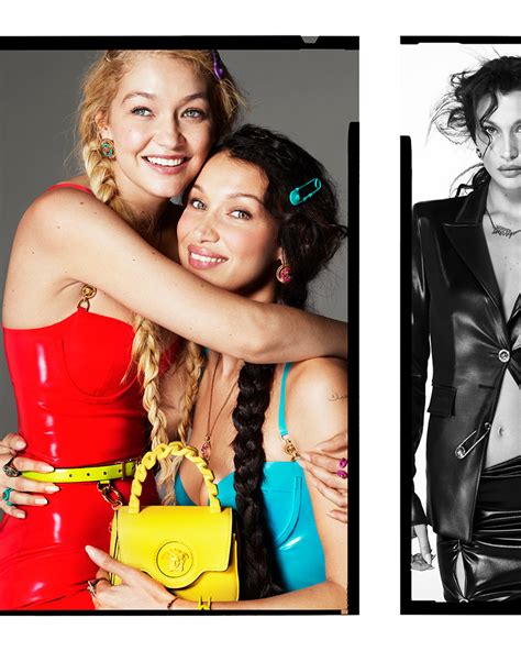 profumo versace pubblicità 2022|GIGI E BELLA HADID PER LA PRIMAVERA.